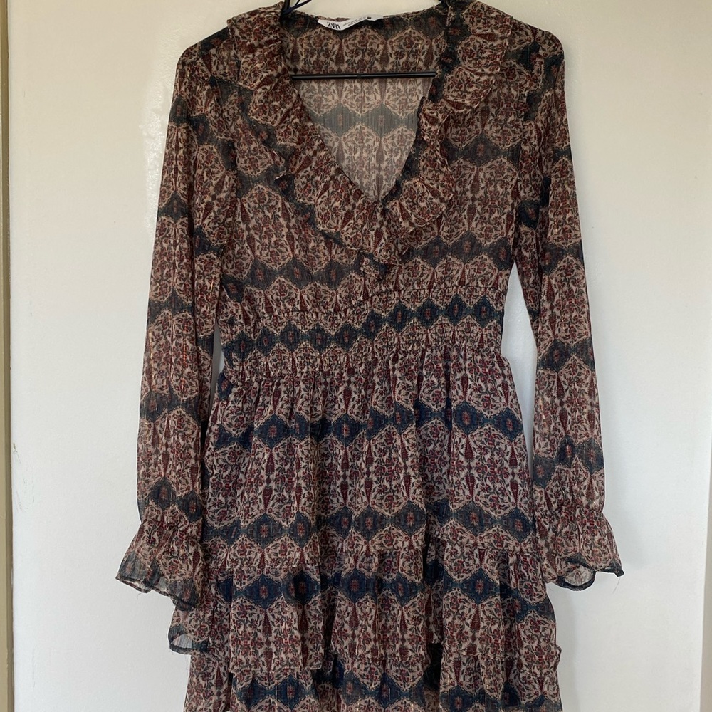 Zara Paisley Dress